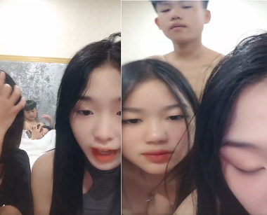 asian sex diary Ba em gái trực tiếp chia sẻ video tình dục trên mạng xã hội